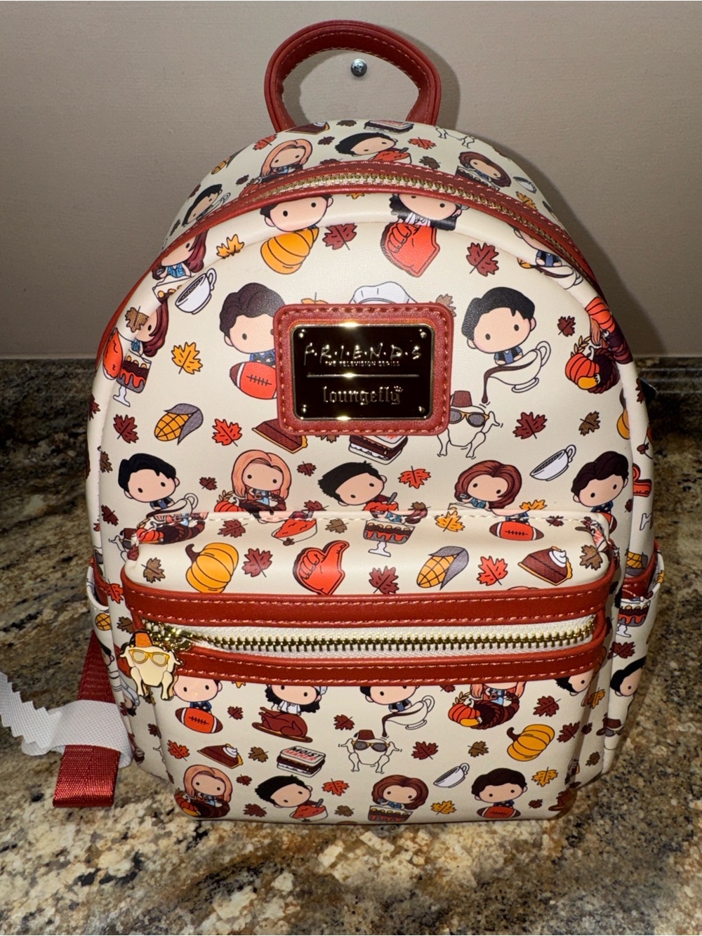 FRIENDS Loungefly BNWT Mini Backpack - Picture 2 of 8
